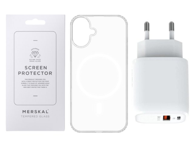 Merskal Clear Kit iPhone 16