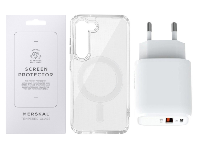 Merskal Clear Kit Magsafe Galaxy S23 Plus